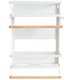 thumbnail image 2 of Estante Organizador Magnético Refrigerador 2 capa/ Estante de baño / Estantería de Almacenamiento para Cocina/ Blanco esquí esquí Gafas de esquí, 2 of 5