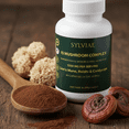 thumbnail image 5 of SYLVIAE Mushroom Complex 1330mg 10 Mushroom Blend with Lions Mane Reishi Cordyceps Brain Focus Immune and Energy Support 60 Capsules, 5 of 13