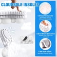 thumbnail image 2 of Plantillas Sckoemo 4D Cloud de espuma viscoelástica con soporte de arco, 2 of 7