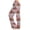 AF06-Light pink, variant on Lumtrix Christmas Pajamas For Women Casual Xmas Snowflakes Printed Pj Sleepwear Cute Lounge Elastic Waist Palazzo Pants Winter Pajamas Watermelon Red 2XL