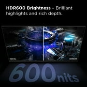 TCL 25” G64 Series FHD HDR QD-Mini LED Gaming Monitor, 300Hz Refresh Rate, LD180 Precise Dimming Series, HDR600 Brightness, 1ms, AMD FreeSync - 25G64