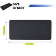 thumbnail image 7 of Heavy Duty Exercise Equipment Mat, 6mm Thick Non-Slip PVC Treadmill Mat for Home Gym, Shock Absorbing Floor Protector for Bike, Rowing Machine & Fitness Equipment, 59x28 inch, Black, 7 of 7