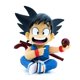 thumbnail image 1 of Dragon Ball Z-figuras de Anime de 10CM, Super Saiyan Goku, postura sentada, estatua Gk, modelo de PVC, juguetes, muñecas coleccionables, regalos para niños, 1 of 4