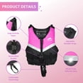 thumbnail image 3 of Koorium Kids Life Jacket Swim Vest Youth Swim Jacket Adults,Lightweight Quick-Dry Adjustable Buckles Zipper,Kayak, Swimming Training, Boating,Watersports, 3 of 8