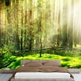 thumbnail image 3 of wall26 - Forest - Removable Wall Mural | Self-Adhesive Large Wallpaper - 66x96 inches, 3 of 6