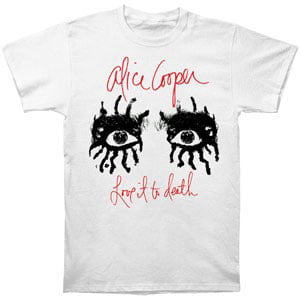 Custom printed Alice Cooper funko pop tshirt