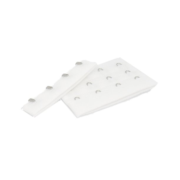 Porcelynne Dyable White Bra Hook and Eye Replacement Closure with