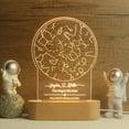 thumbnail image 1 of Boreal Craft Star Map Night Light LED Acrylic Constellation Chart Lamp With Custom Name And Date Toddler Night Light Light for Room Sky Lights Motion Night Light Battery Powe Drawing Light Flower Lamp, 1 of 7