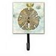 thumbnail image 2 of Carolines Treasures SB3026SH4 Beach Gold Sand Dollar Design2 Leash or Key Holder Single Hook multicolor, 2 of 2