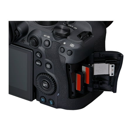 Canon - EOS R6 Mark II Mirrorless Camera (Body Only) with Stop Motion Animation Firmware - Black