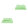 thumbnail image 2 of Juegos de toallas de baño Naiovety Toalla de baño súper Toalla de mano y toallita Verde claro, 2 of 6