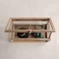 thumbnail image 5 of Creative Co-Op Mango Wood and Glass Display Box with Lid, Clear, 5 of 9