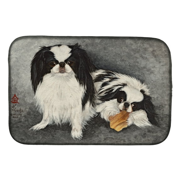 Japanese Chin Impress Dish Drying Mat