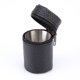 thumbnail image 4 of Twowood Hogar 4pcs Mini 70 ml bebidas de licor de acero inoxidable con titular de viaje de barras de viaje Twowood 23290, 4 of 6