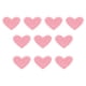 thumbnail image 1 of Uxcell 1.65'' x 1.42'' Parche Termoadhesivo Bordado 10 Pcs Rosa Claro, 1 of 7