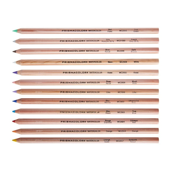 Prismacolor Watercolor Pencil Set, 24-Colors