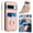 Rosegold, variant on Allytechgroup Google Pixel 8 Pro Wallet Case for Women Men, Premium PU Leather Shockproof Hand Wrist Slim Fit Back Cover Phone Case for Google Pixel 8 Pro, Black