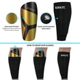 thumbnail image 4 of Uantc Soccer Shin Guards with Sleeves - Shin Guards Soccer Youth - Shin Guards for Toddlers/Kids/Adults - Shin Pads for Boys Girls Men Women GlodenXS, 4 of 6