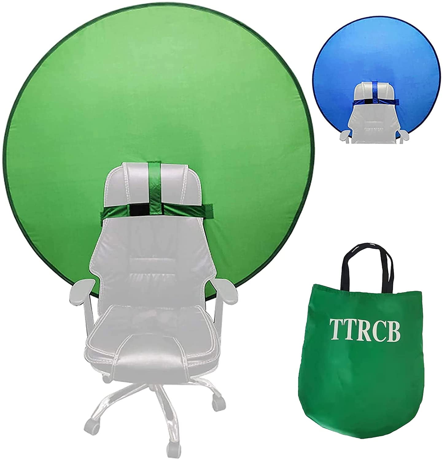 Gen2 Collapsible Dual Sided Green Blue Screen Backdrop Portable 43 