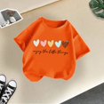 thumbnail image 2 of 2025 Hauts, T-Shirts et T-Shirts pour Filles, Imprimé Graphique Mignon, Col Rond, Manches Courtes, T-Shirts Graphiques d'Été Décontractés pour Adolescentes, T-Shirt Blanc, 4 T-Shirts, crop top pour Filles 10-12 Mignon, 2 of 4