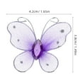 thumbnail image 2 of PAMINGONO Metal Mesh Butterflies Assorted Color Glitter Decor for Parties and Weddings 50Pcs, 2 of 7