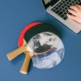 thumbnail image 2 of KAKOWELY 10pcs Professional Table Tennis Rackets Rubber Protection Film Adhesive Paddle Guard Film Double-Sided Thick Protective Film for Table Tennis Racket Safety,12.6X"X6.5"X0.04", 2 of 5