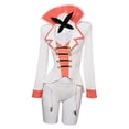 thumbnail image 4 of Traje de baño de lencería sexy de Lucifer, disfraz de dibujos animados de Anime, chaqueta y pantalones cortos de Hazzbin, trajes de mujer para Halloween, ropa de fiesta de carnaval femenina, 4 of 5