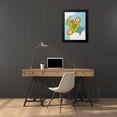 thumbnail image 4 of Sego 19x24 Black Modern Framed Museum Art Print Titled - Ã‡a plane pour moi I, 4 of 5