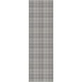 thumbnail image 2 of Well Woven Apollo Flatwoven Plaid Light Grey 2'3" x 7'3" Runner Rug, 2 of 7