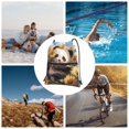 thumbnail image 5 of Sigee Clear Sky Cute Sunflower Panda for Drawstring Zipper Backpack ,Waterproof, Durable, Lightweight Gym Bag for Sports, 5 of 5