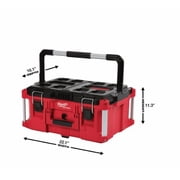 Milwaukee - PACKOUT 22 in. Large Portable Tool Box Fits Modular Storage System