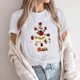 thumbnail image 2 of Camisas de Navidad Para Mujer Tops de Cuello Redondo Blusa Informal de Manga Corta Con Estampado de Moda Odeerbi  ODB195697, 2 of 8
