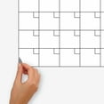 thumbnail image 4 of Basics Dry Erase Calendar Peel and Stick Giant Wall Decal, 4 of 5