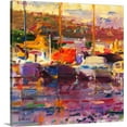 thumbnail image 1 of Great BIG Canvas | "Blue Boat, St Tropez" Canvas Wall Art - 16x16, 1 of 2