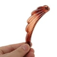 thumbnail image 5 of Unique Bargains 1 Pc Fashion Wavy Edge Hair Clips Hairdo Clip Brown, 5 of 5