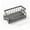 #04-Gray, variant on Fwttom Sponge Holder for Kitchen Sink, Washable Rustproof Sink Caddy Organizer Brush Sink Sponge with Auto Draining Tray, Hanging Rod, No Slip, 9.05"