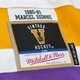 thumbnail image 5 of Men's Mitchell & Ness Marcel Dionne Purple Los Angeles Kings  1980/81 Blue Line Player Jersey, 5 of 5