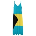 thumbnail image 3 of Bahamas flag Sleeveless Dress long dress women elegant evening dresses for women 2025 Women's dress, 3 of 5