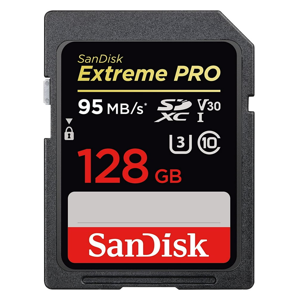 SanDisk 128GB Extreme PRO SDXC UHSI Card (SDSDXXG128GGN4IN