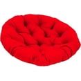 thumbnail image 1 of Outdoor Seat Cushion, Round Rattan Cushion, Hanging Basket Chair Cushion for Swing Chair Hammock Wicker Chair Rocking Chair, Red, 1 of 7