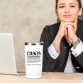 thumbnail image 4 of Chaos Coordinator Tumbler Thank You Gifts Water Bottle Double Wall Travel Coffee Mug Stainless Steel Vacuum Insulated Thermal Cup Boss Lady Gifts for Women Coworker Supervisor Birthday Christmas, 4 of 6