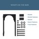 thumbnail image 3 of Doorstop National Hardware N700-115, negro mate, 9 x 13 x 7 cm, 3 of 5