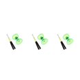 thumbnail image 1 of Maytalsory Jouet Chinois à Double Embout Triple Roulement Diabolo Yoyo Vert 12cm 3Ensemble, 1 of 6