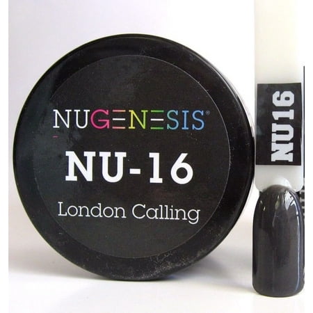 NUGENESIS Nail Color Dip Dipping Powder 1oz/jar - NU16 London