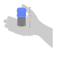thumbnail image 3 of Acu-Life Completely Remove Lice Comb with Magnifier Glass, 1 Ct, 3 of 6