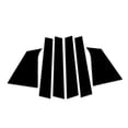 thumbnail image 5 of 6pc Set Door Trim Pillar Posts Gloss Black Cover Fit For Chevrolet Malibu 2016-2021, 5 of 5