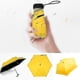 thumbnail image 1 of 1 mini paraguas de lluvia y sol de bolsillo (amarillo), 1 of 5
