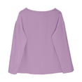 thumbnail image 5 of Breathable Linen Tops for Women Beach Vacation Flowy Summer Outfit, 5 of 6