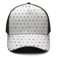 thumbnail image 2 of Design Pattern Baseball Cap – Stylish Spliced Design Adjustable Trucker Hat with Full Print Front & Brim, Breathable Cotton Blend Snapback for Sports, Travel & Daily Wear, 2 of 3