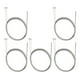 thumbnail image 3 of 2x5x Desviador de protección del cable de freno interno para variable 2 piezas, 3 of 8